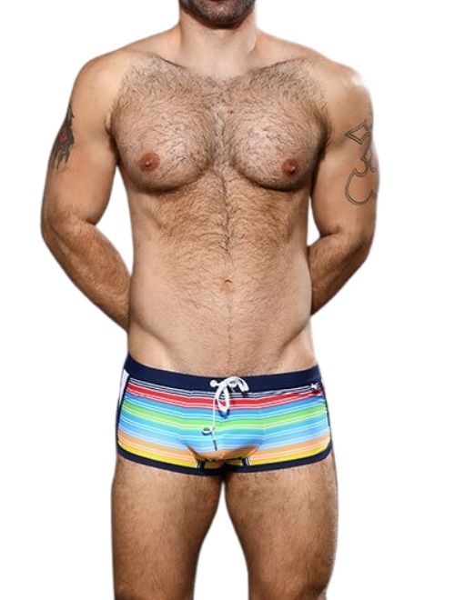 Easy access, stripes and palm trees - who else but ANDREW CHRISTIAN - Dead  Good Undies