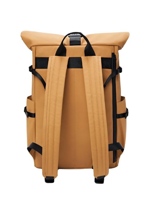 Mova Roll Top Backpack - Brown