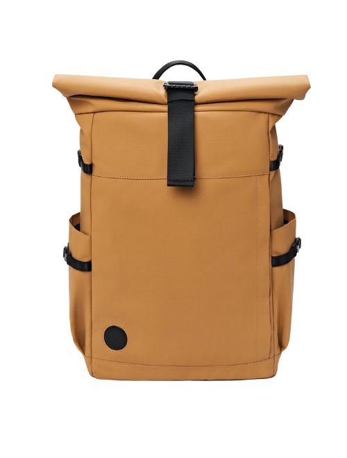 Mova Roll Top Backpack - Brown