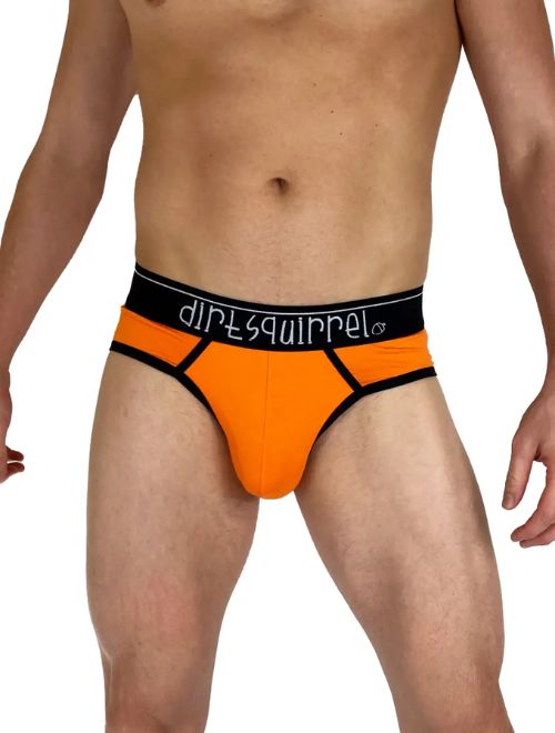 Tangerine Orange Bamboo Brief