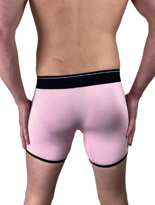 Millennial Pink Bamboo Boxer Brief