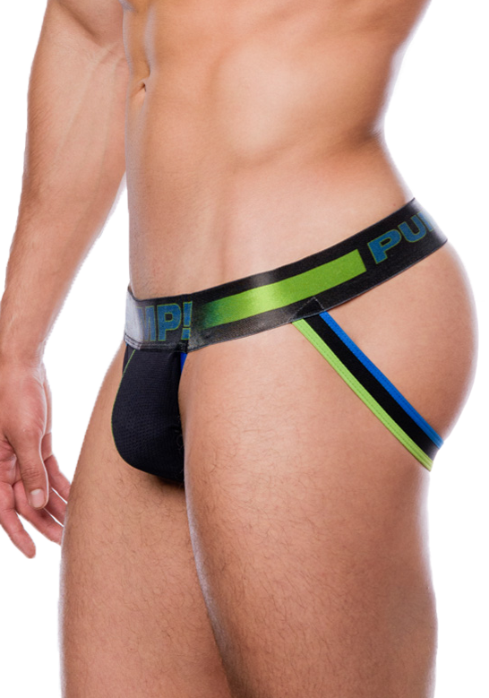 Leather Jockstrap with a pouch - EasyToys