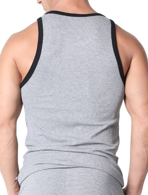 Rascal Ribbed Tank Top - Grey