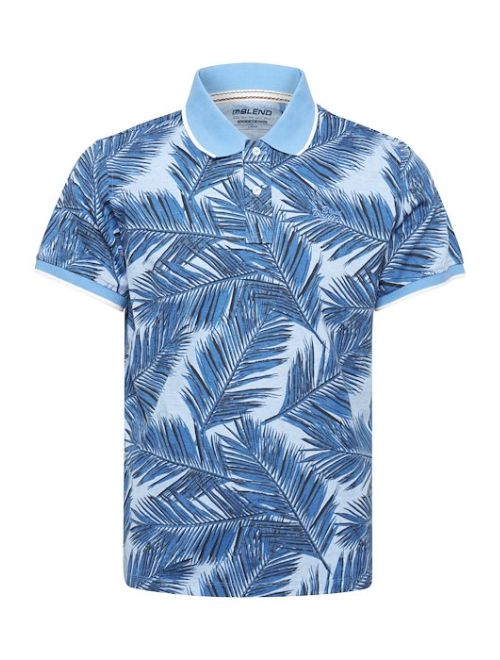 Regatta Blue Palms Polo Shirt