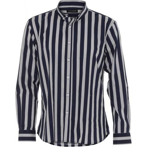 Salen Shirt - Navy Stripe