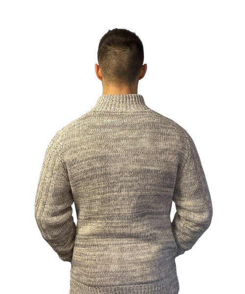 Cable Knit Zip Up