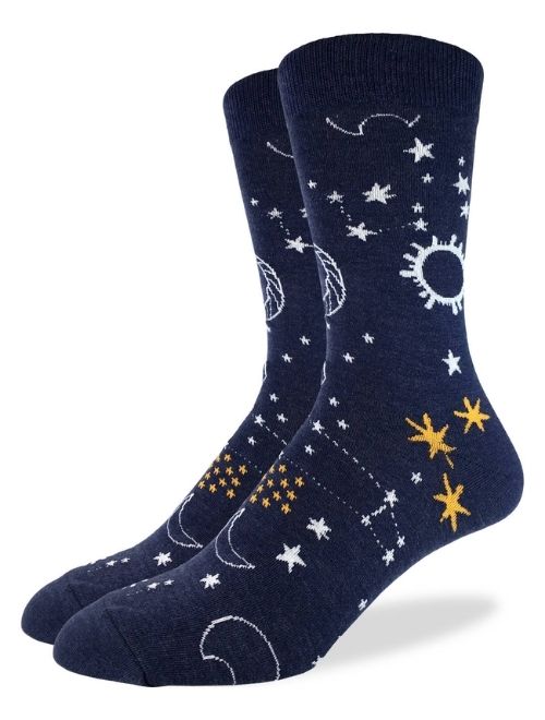 Starry Nights Crew Socks