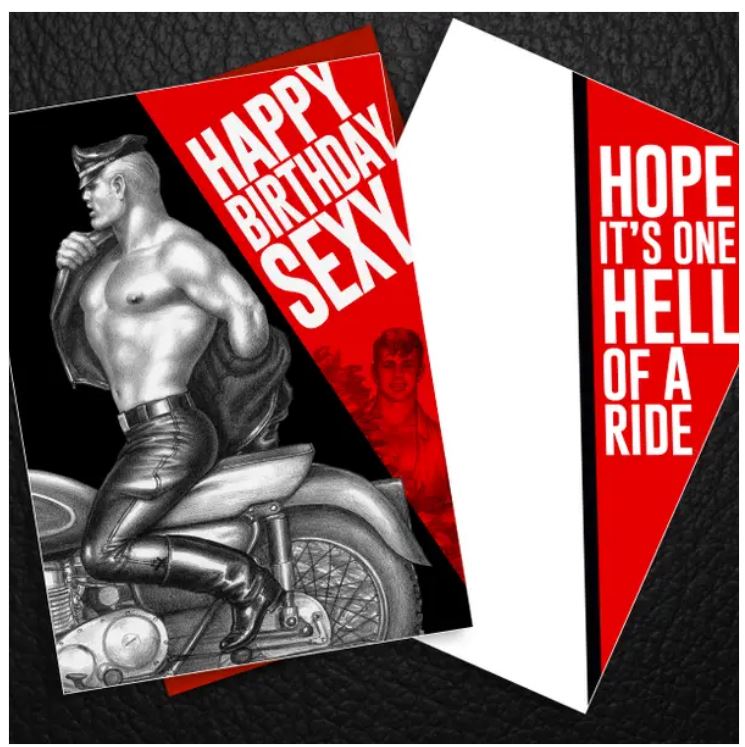 Tom of Finland Happy Birthday Sexy
