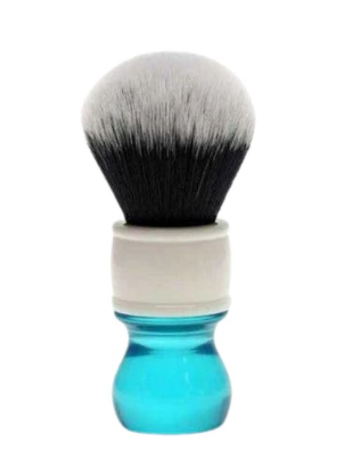 Aqua Tuxedo Synthetic Brush