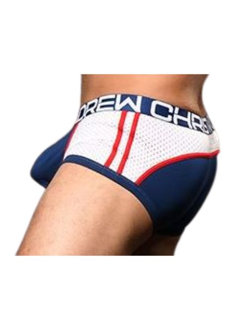 Show-It Front Enhancing Sports Mesh Boxer (Red/Blue)