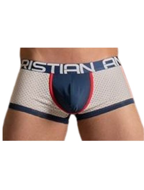 Show-It Front Enhancing Sports Mesh Boxer (Red/Blue)