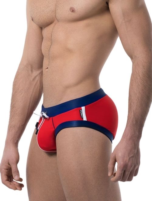Waterbrief - Red/Navy