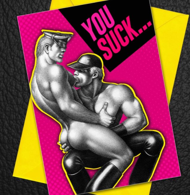 You Suck Greeting Card