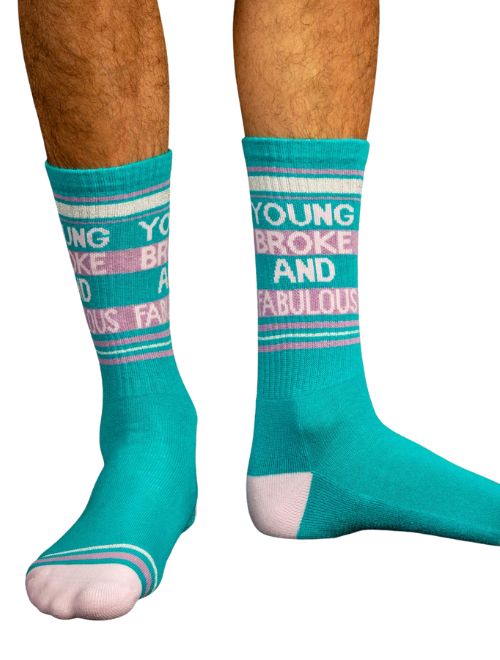 Young Broke & Fabulous Socks