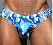 Blue Camo Bikini