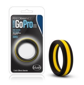 Silicone Go Pro C Ring - Black/Gold/Black