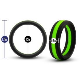 Silicone Go Pro C Ring - Black/Green/Black