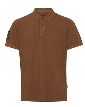 Solid Polo Shirt - Brown