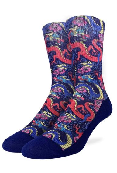 Chinese Socks Chinese Dragon Active Fit Socks – Stroked Ego