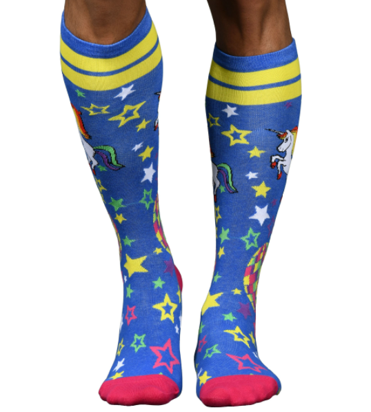 Disco Unicorn Socks