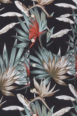 Bird of Paradise Short Sleeve Button-up