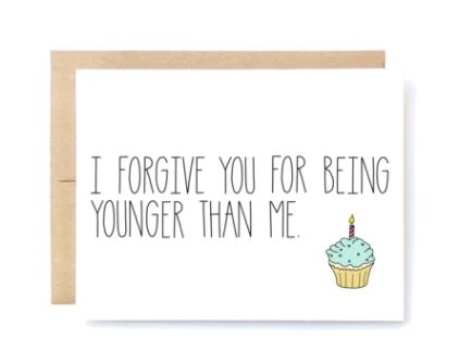 Forgive You Younger Greeting Card