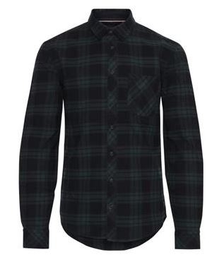 Forest Green/Navy Check Shirt