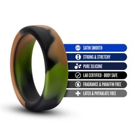 Green Camo Silicone C Ring