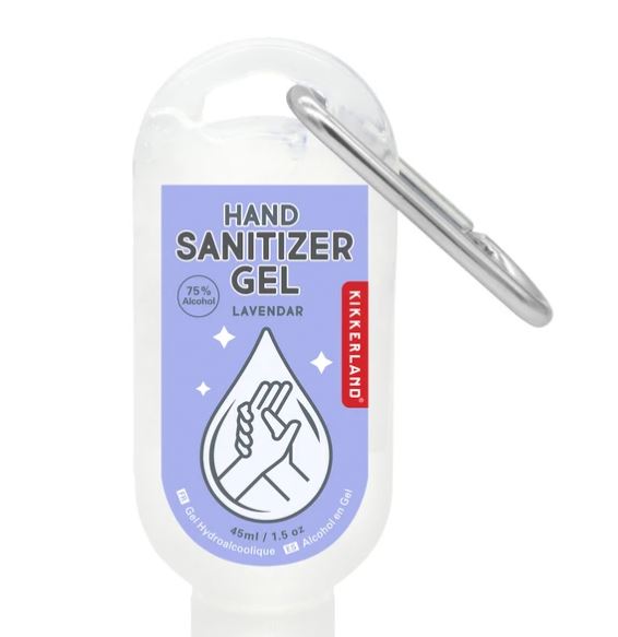 Hand Sanitizer Gel w/ Carabiner