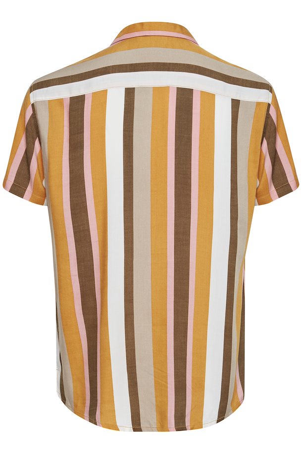 Gold 60s Stripe Short Sleeve