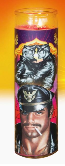 Tom of Finland Leather Daddy Prayer Candle