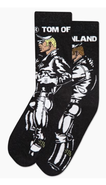 Tom of Finland Leather Duo Gym Socks