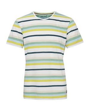 Blues & Greens Horizontal Stripe Tee