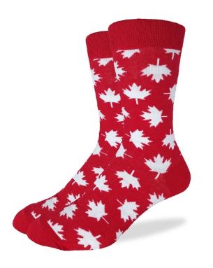 Maple Leaf Crew Socks