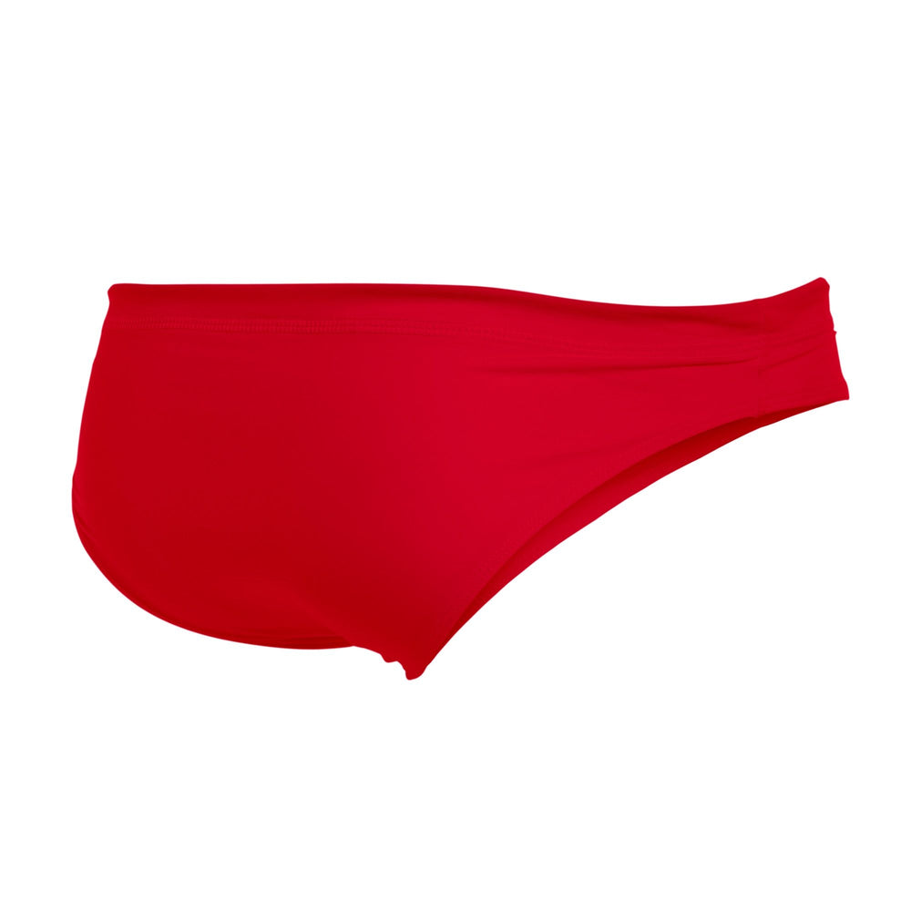 Solid Swim Brief - Red