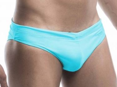 Solid Swim Brief - Turquoise