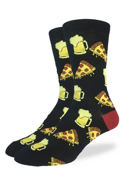 Pizza & Beer Crew Socks