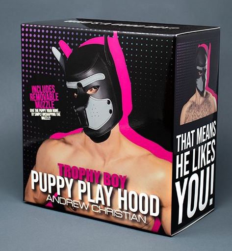 Trophy Boy Puppy Play Hood