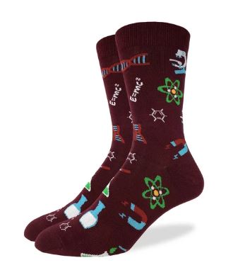 Science Lab Crew Socks