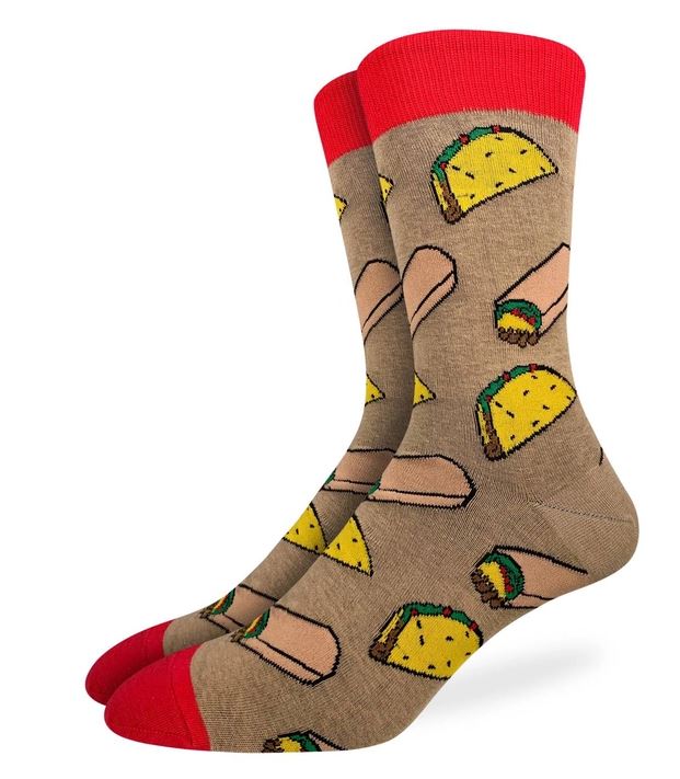 Taco & Burrito Crew Socks