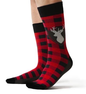 Tartan Buck Crew Socks