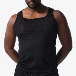 Trough Tank Top - Black