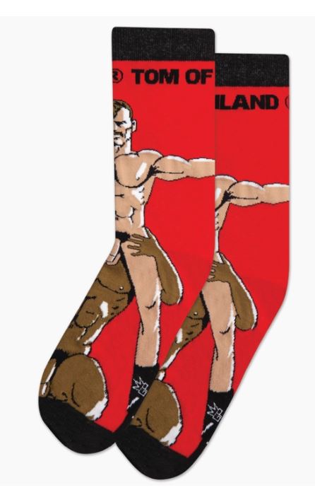 Tom of Finland Vitruvian Men Gym Socks