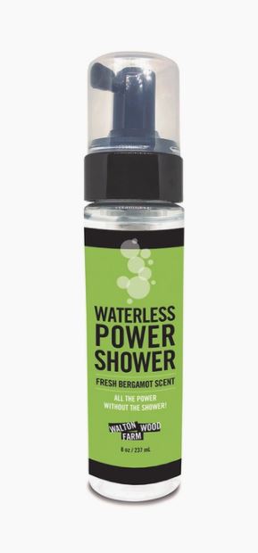 Waterless Power Shower